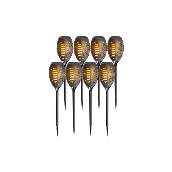 Solar Flame Torch Light (8 Pack)
