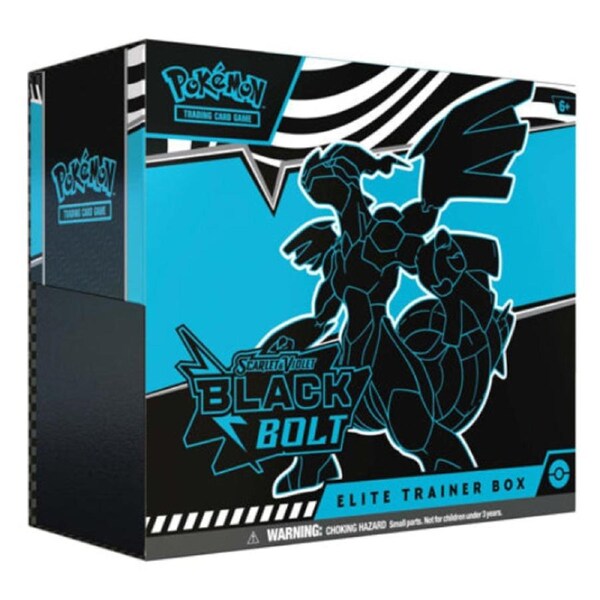 Scarlet & Violet Black Bolt Elite Trainer Box Pokemon TCG