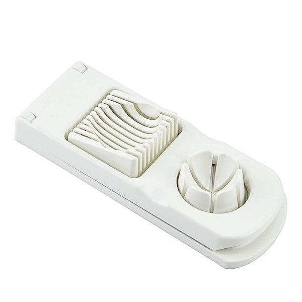 2 in 1 Egg Slicer Mushroom Tomato Cutter Kitchen Chopper Food Sectioning Tool