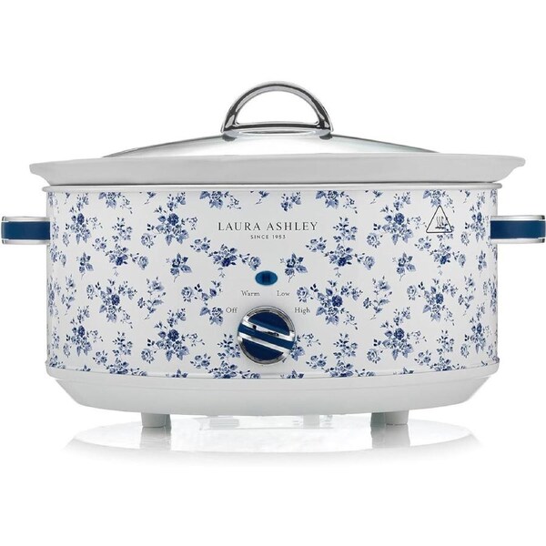 Laura Ashley VQ Slow Cooker Non-Stick 3.5L - China Rose
