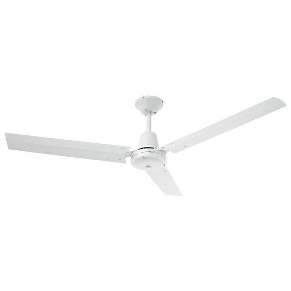 Heller Ashton White 1200mm 3 Blade Ceiling Fan