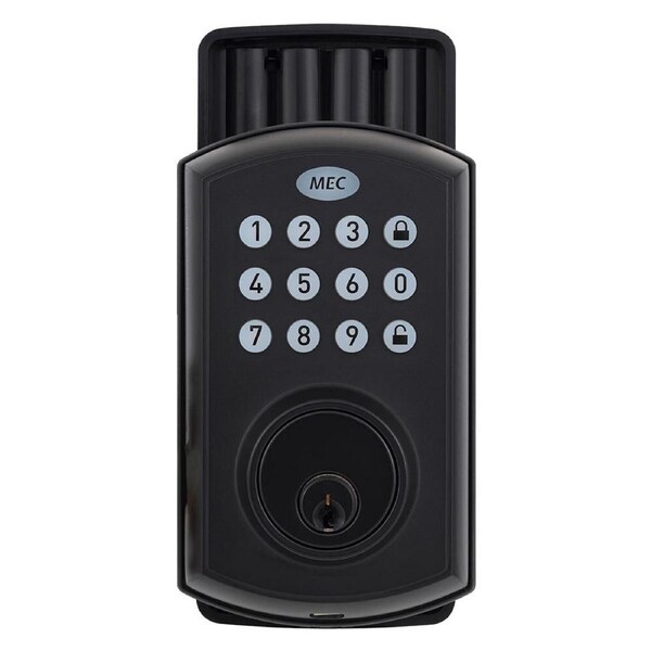 Mec Electronic 50 Code Smart Lock Matt Black