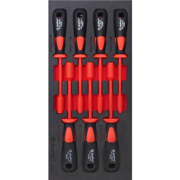 Ampro Insulated Nut Driver Set 7 Piece TS42662