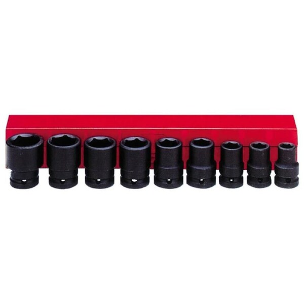 Ampro 1/2" Drive Metric Impact Socket Set 9 Piece A5611