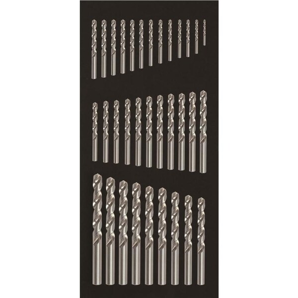 Ampro High Speed Steel Drill Bit Set 33 Piece T50231