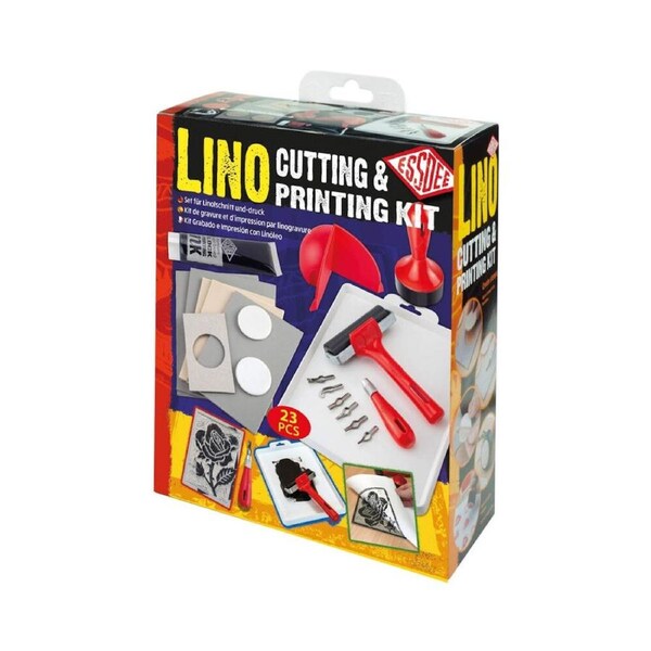 23pc Essdee Complete Comprehensive Lino Cutting & Printing Kit Beginners