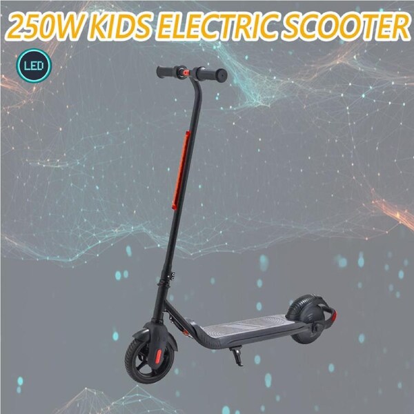 Kids Electric Scooter 16KM/H 15KM Range Foldable Kids E Scooter Gift w/ LED 250W