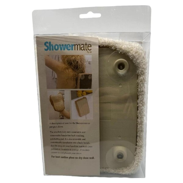 Showermate Revolutionary Mobility Impaired Hands Free Exfoliating Pad Cream