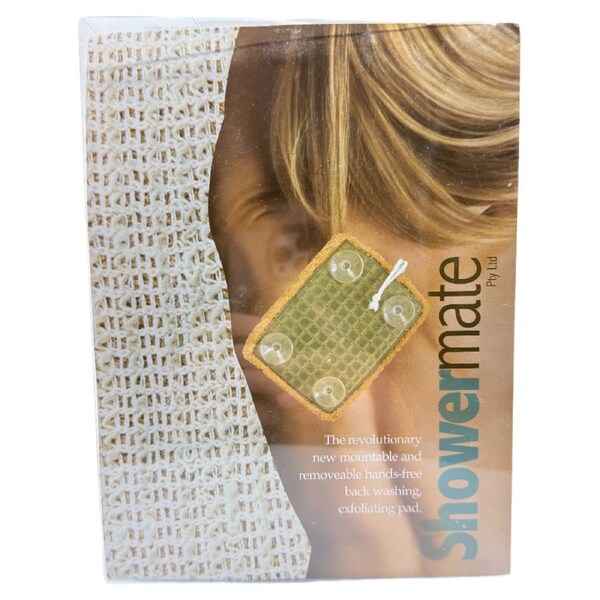 Showermate Revolutionary Mobility Impaired Hands Free Exfoliating Pad White
