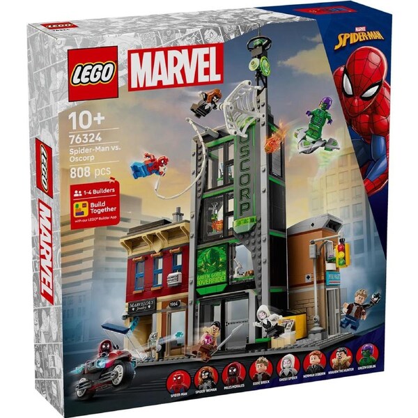 Lego Marvel - Spiderman vs Oscorp