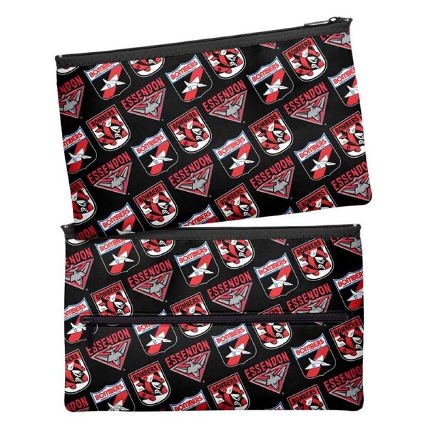 Essendon Bombers AFL Aussie Rules Neoprene Pencil Case
