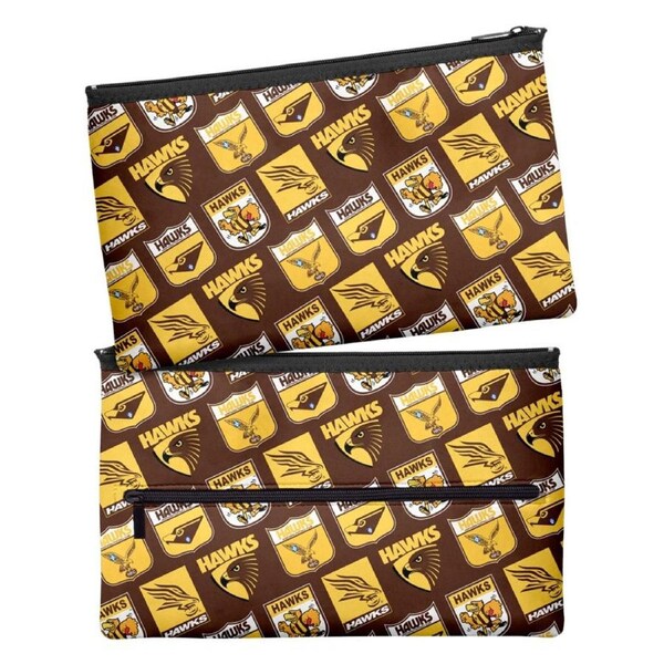 Hawthorn Hawks AFL Aussie Rules Neoprene Pencil Case