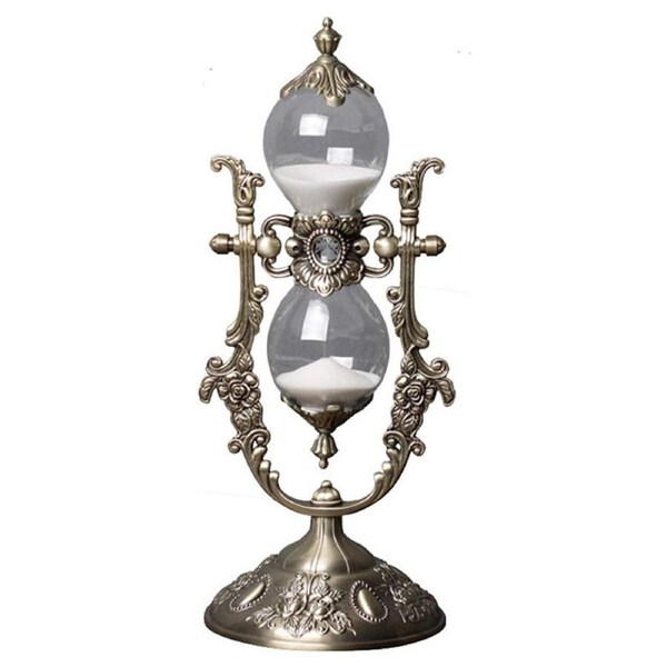 Nevenka Embossed Hourglass Timer 30 Minutes Used for Cooking and Decoration