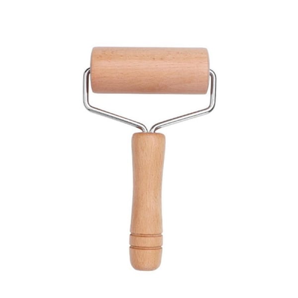 Nevenka Wooden Rolling Pin Non Stick for Pastry Tortilla Pizza Cookie and More-Style3