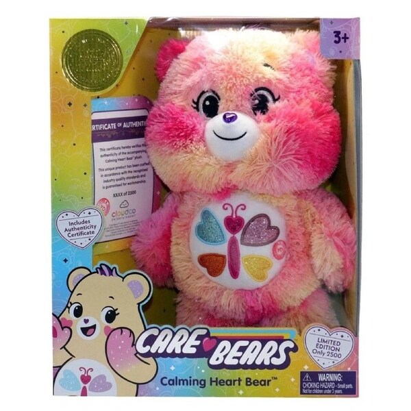 Care Bears Unlock the Magic Calming Heart Bear Limited Edition 14 inch Plush