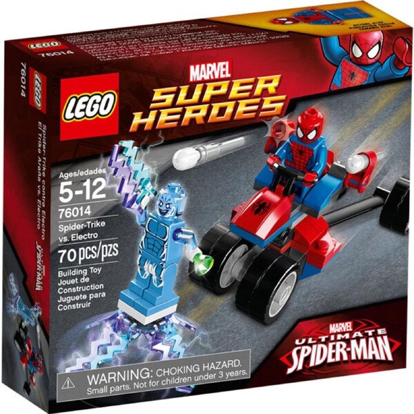 LEGO 76014 - Super Heroes Marvel Ultimate Spider-Man Spider-Trike vs. Electro