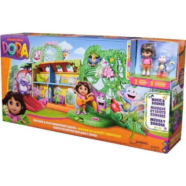 Dora the Explorer- Explore & Play Rainforest Casita Playset