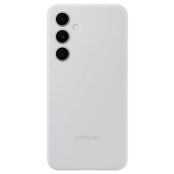 Samsung Silicone Case (Suits Galaxy S24 FE) - Gray