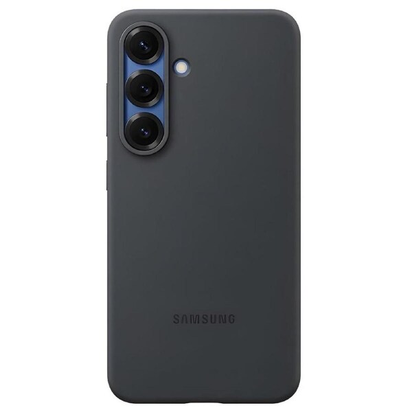 Samsung Silicone Case (Suits Galaxy S25 Plus) - Black