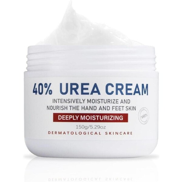 Urea Cream 40%, Keratolytic Foot Cream for Dry Cracked Heels, Feet, Knees, Elbows, Hands, Cuticle, Callus Remover, Skin Barrier Repair