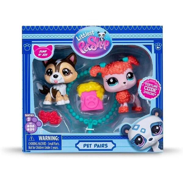 Littlest Pet Shop Pet Pairs with Virtual Code (Series 2) Jump N Joy