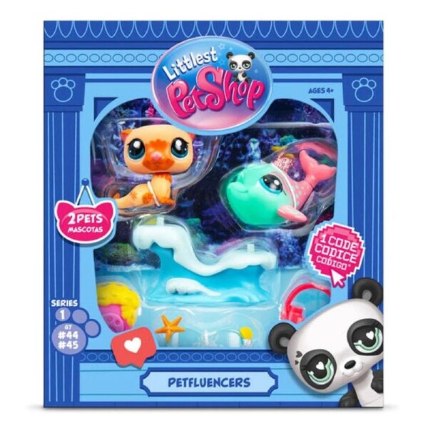 Littlest Pet Shop Petfluencer Pairs with Virtual Code - Aquarium Shell