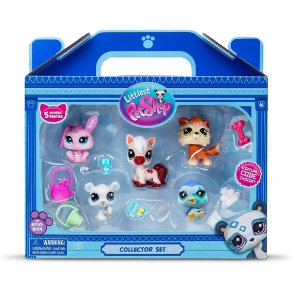 Littlest Pet Shop Winter Besties 5 Pack Collector Set