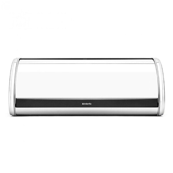 Brabantia Roll Top Bread Bin Regular - Brilliant Steel