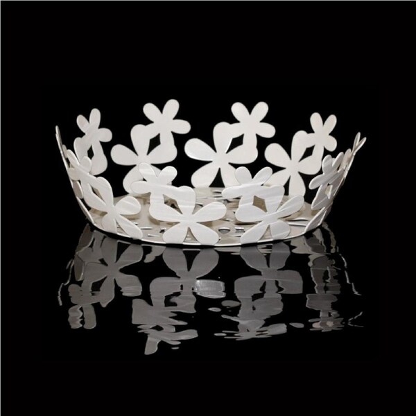 Iron Fruit Bowl Plate ---------White Iof-50