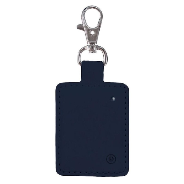 Laser Mini Wireless Smart Tag iPhone/Apple Watch/iPad Key Ring Navy Blue
