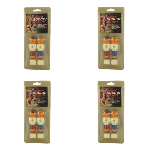 4x 2pc Regent Table Soccer Foosball Players Football Men Figures Replacement