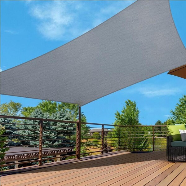 Instahut Sun Shade Sail Cloth Shadecloth Outdoor Canopy Rectangle 280gsm 4x7m