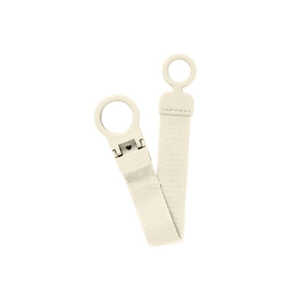 BIBS Pacifier Clip Loop - Ivory