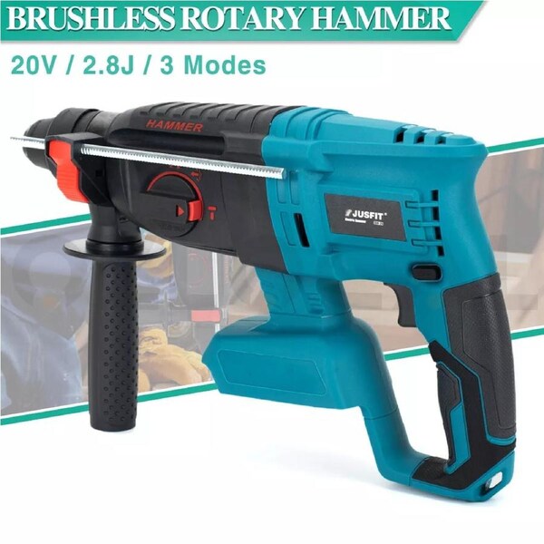 For Makita 18V Cordless Brushless SDS Rotary Hammer Drill Body Impact Drill Tool