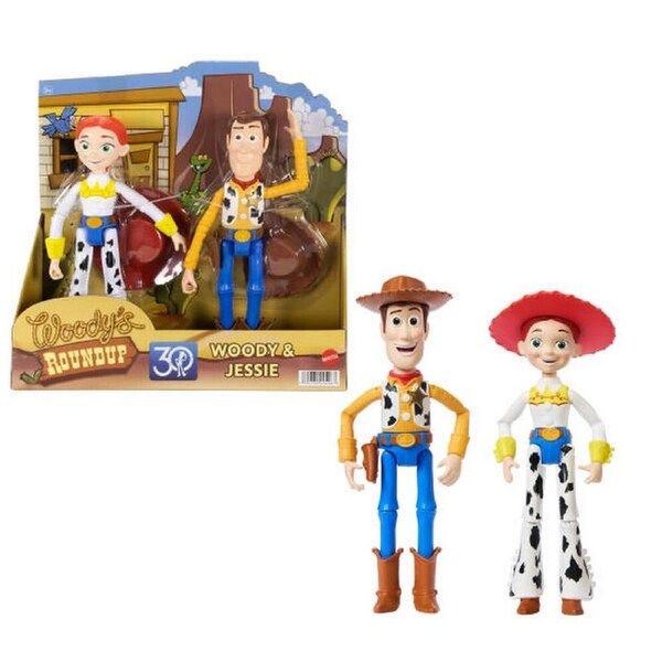 Disney and Pixar Toy Story Woody and Jessie 2-Pack
