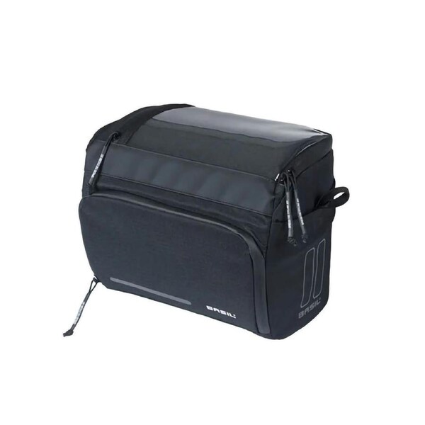 Basil Move Handlebar Bag 7-8L Black - Black