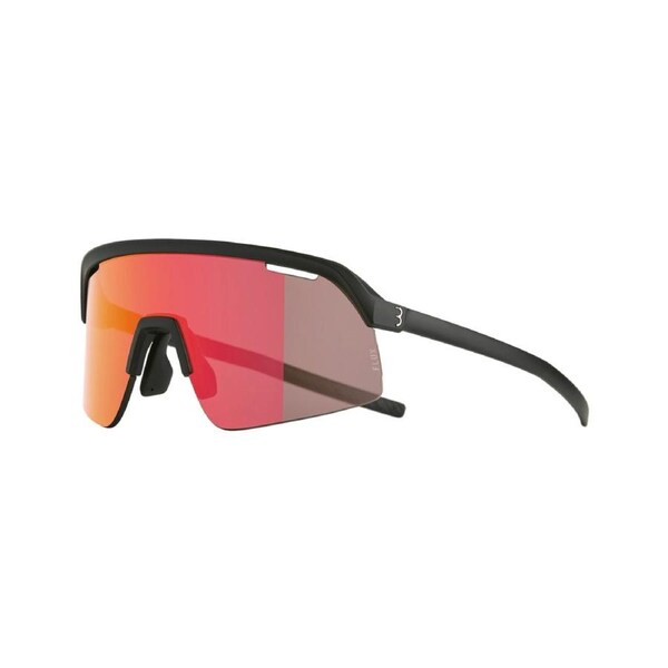 BBB Cycling Valor FLUX Sunglasses Black Red - Black / Red