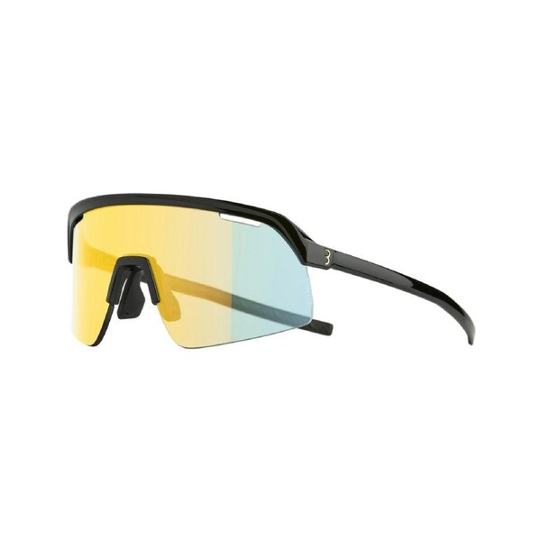 BBB Cycling Valor FLUX Sunglasses Black MLC Gold - Black