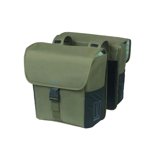 Basil Go Double Bag 32L Dark Green - Green