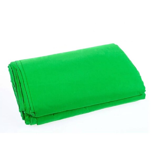 Green Screen Chromakey Muslin Photography Backdrop Collapsible 3x6m