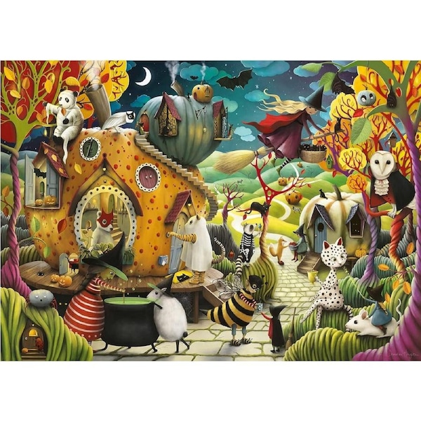 Ravensburger - Happy Halloween Puzzle 1000pc