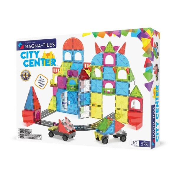 MAGNA-TILES - City Centre - 110 Piece