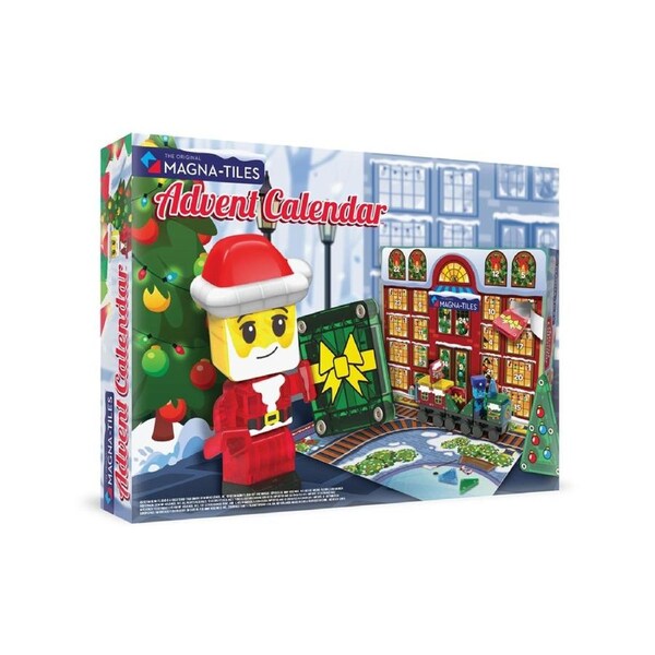 MAGNA-TILES - microMAGS - Advent Calendar - 34 Piece Set