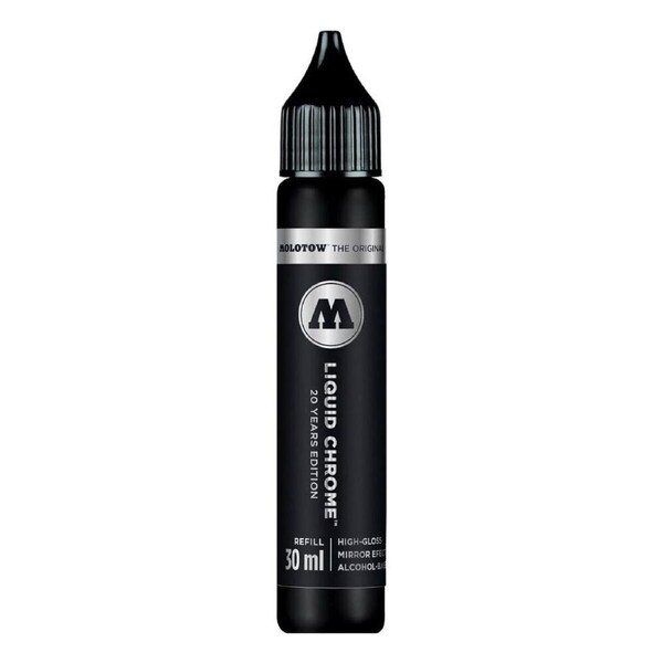 Molotow High Gloss Mirrored Effect Liquid Chrome Marker Pen Refill 30ml