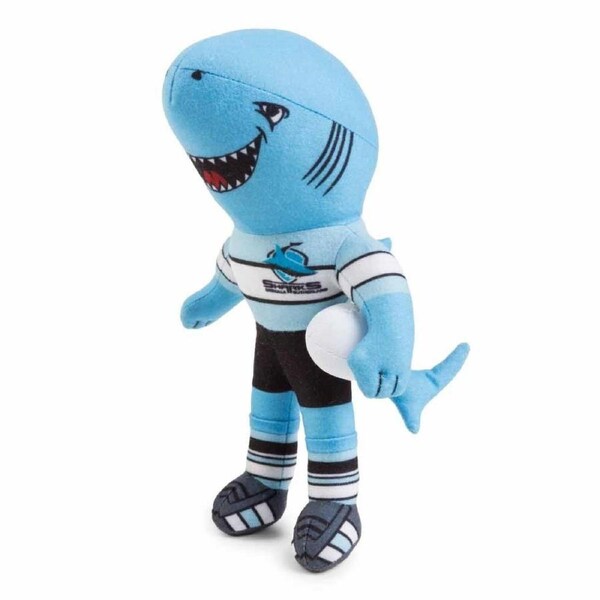 NRL Soft Plush Mascot Toy - Cronulla Sharks - Team Mascot - 27cm