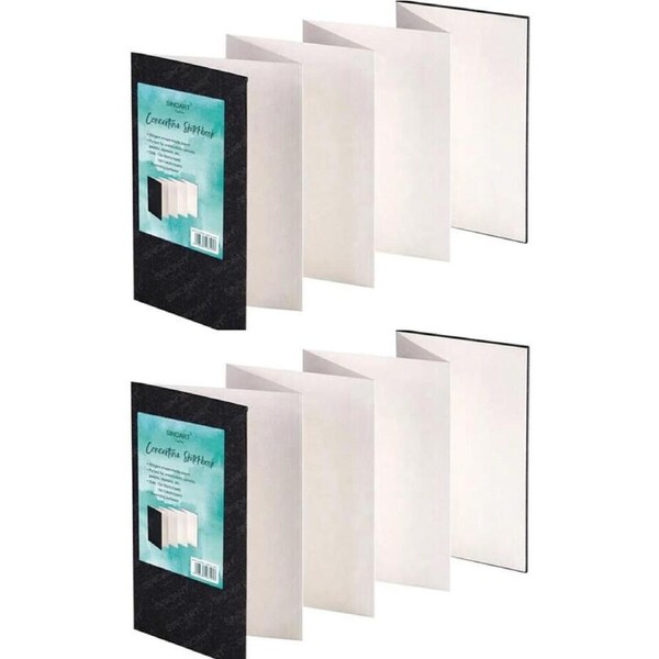 2PK Sinoart Concertina Heavyweight All-Media Sketchbook 300gsm 104x19cm