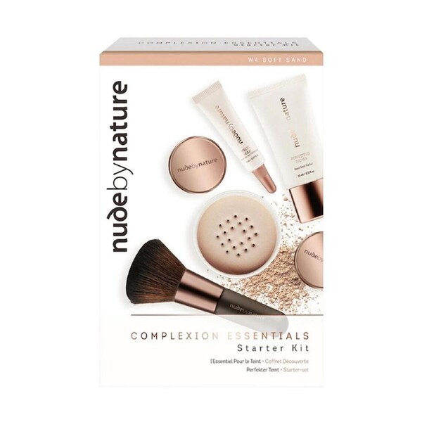 Nude by Nature Complexion Essentials Starter Kit - W4 Soft Sand