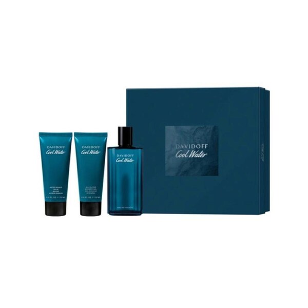 Davidoff Cool Water Men EDT 125ml 3 Piece Gift Set
