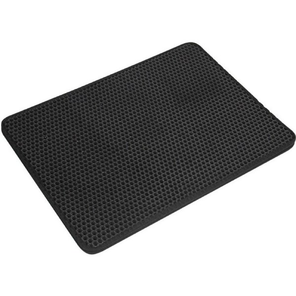 YES4PETS XL Double Layer Cat Litter Tray Trap Mat Catch Cat Litter House Box Pad Toilet Mat 58 x 76cm