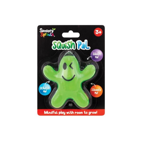 Sensory Sprouts Squish Pal Green Age 3+
